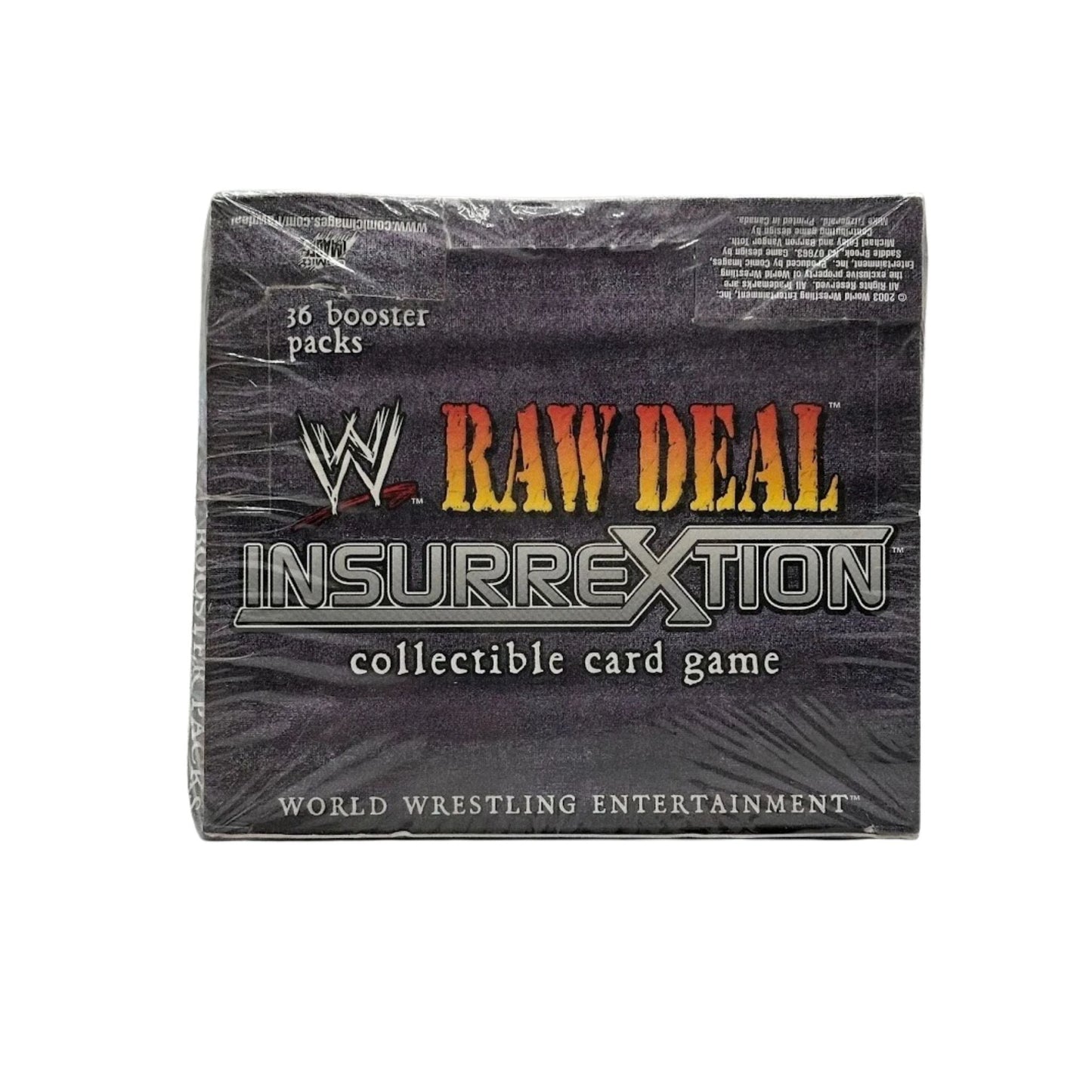 WWE Raw Deal Insurrextion Booster Box