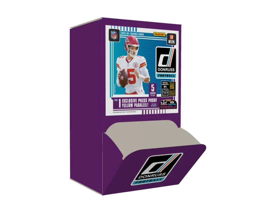 2025 Donruss Football Gravity Feed 6 Box Case