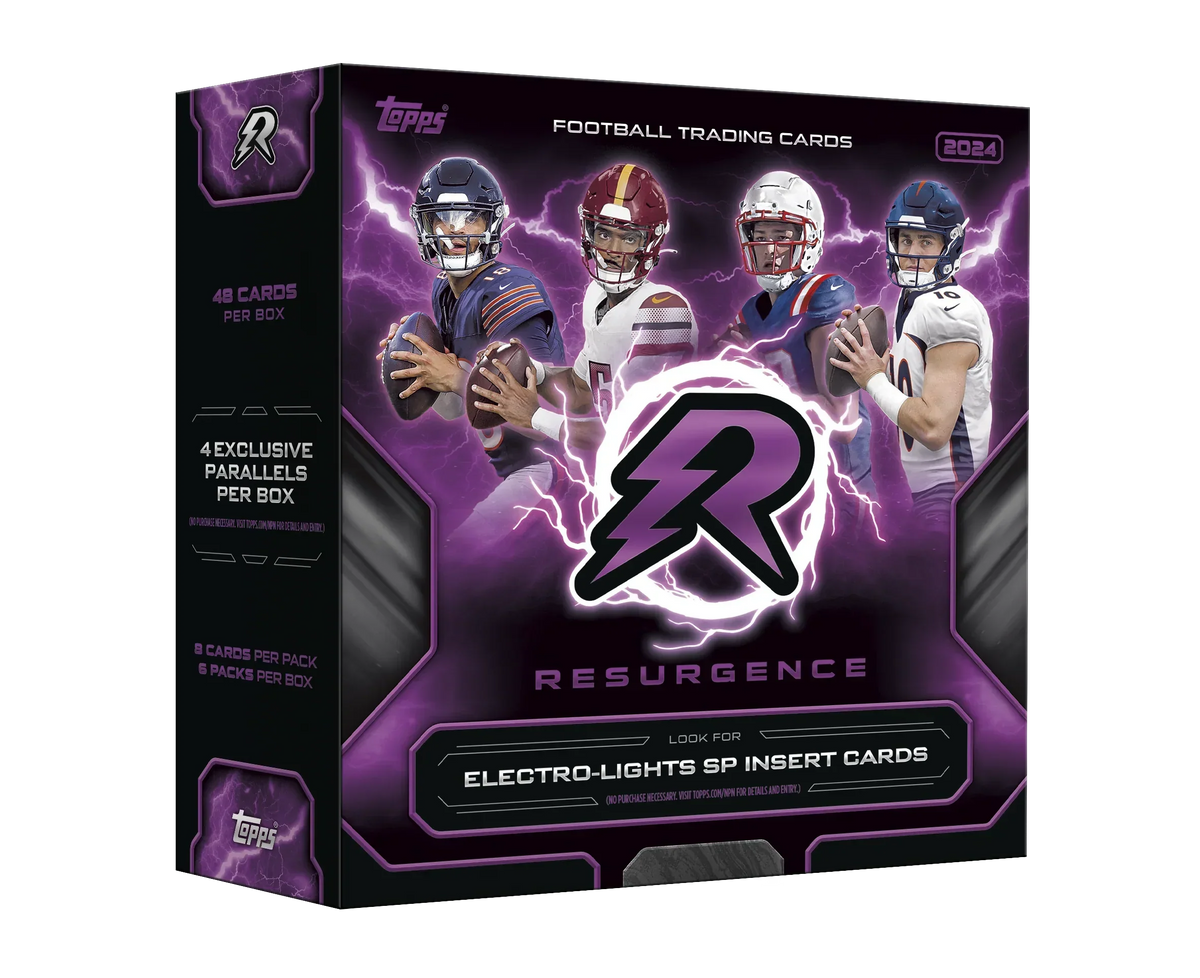 2024 Topps Resurgence Football Mega 20 Box Case